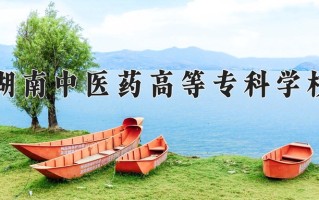2024年湖南中医药高等专科学校招生章程，附办学层次和录取规则