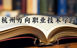2024年杭州万向职业技术学院招生章程，附办学层次和录取规则