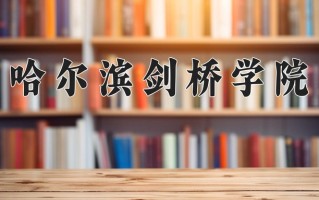 2024年哈尔滨剑桥学院招生章程，附办学层次和录取规则