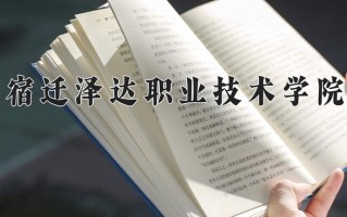 2025年宿迁泽达职业技术学院在四川计划招生人数（附学费及专业录取分)