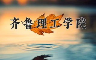 2024年齐鲁理工学院招生章程，附办学层次和录取规则