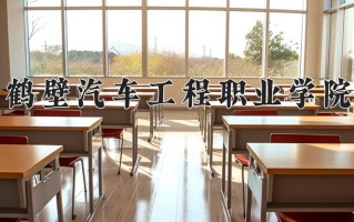 2024鹤壁汽车工程职业学院录取分数线：浙江最低271分