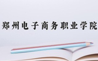 2024年郑州电子商务职业学院招生章程，附办学层次和录取规则