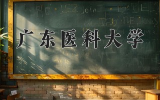 广东医科大学怎么样？全国排名第几位