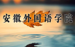 安徽外国语学院一年学费多少钱及各专业的收费标准(2025参考）