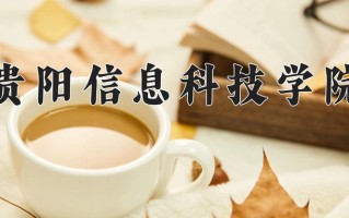 2024年贵阳信息科技学院招生章程，附办学层次和录取规则