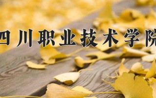 2024年四川职业技术学院招生章程，附办学层次和录取规则
