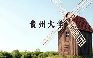 2024贵州大学录取分数线：新疆最低446分