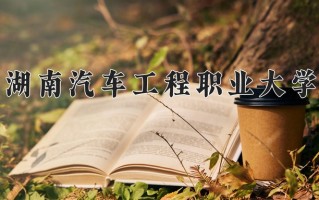 2024年湖南汽车工程职业大学招生章程，附办学层次和录取规则