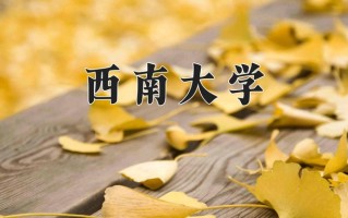 2025年西南大学在新疆计划招生人数（附学费及专业录取分)