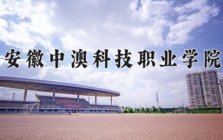 安徽中澳科技职业学院一年学费多少钱及各专业的收费标准(2025参考）