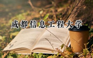 2024成都信息工程大学录取分数线：天津最低575分