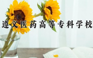 2024遵义医药高等专科学校录取分数线，重庆录取最低分411