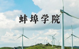 2024蚌埠学院录取分数线：浙江最低499分