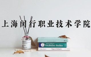 2024年上海闵行职业技术学院招生章程，附办学层次和录取规则