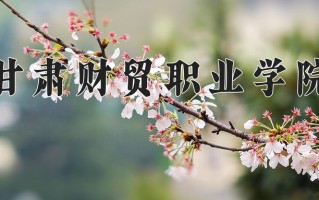 2024年甘肃财贸职业学院录取分数线，宁夏最低335分
