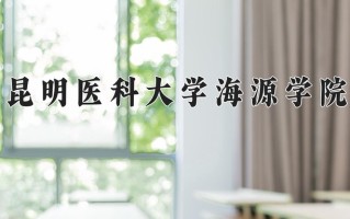 2025年昆明医科大学海源学院在河南计划招生人数（附学费及专业录取分)