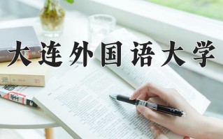 2025年大连外国语大学在新疆计划招生人数（附学费及专业录取分)