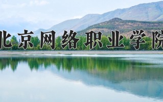 2024年北京网络职业学院招生章程，附办学层次和录取规则