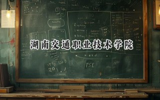 2024湖南交通职业技术学院录取分数线：山西最低327分