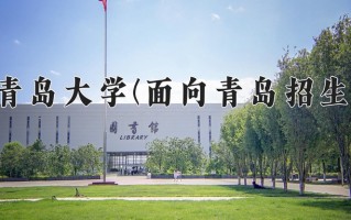 青岛大学(面向青岛招生)一年学费多少钱及各专业的收费标准(2025参考）