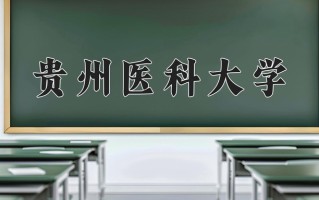 2024贵州医科大学录取分数线：浙江最低485分