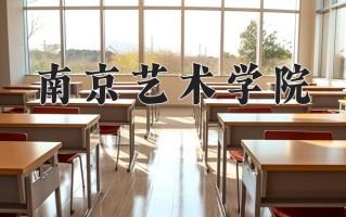 2024年南京艺术学院招生章程，附办学层次和录取规则