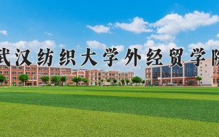 武汉纺织大学外经贸学院一年学费多少钱及各专业的收费标准(2025参考）