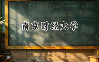 南京财经大学2024在新疆录取分数线是多少？最低412分/最高488分